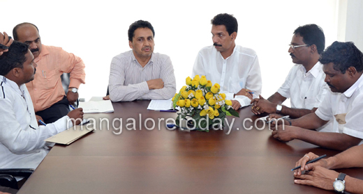 Nalinkumar Kateel meets DC ibrahim